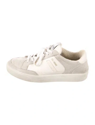 Pre-owned Re/done Suede Sneakers In Neutral