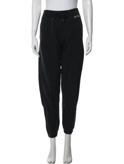 Pre-owned Re/done Sweatpants In Black