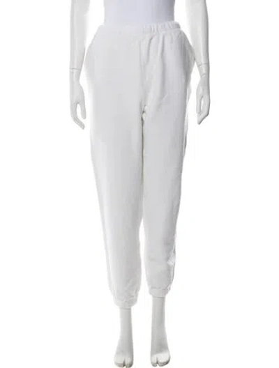 Pre-owned Re/done Sweatpants In White