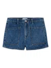 Re/done The Bender Short In Blue