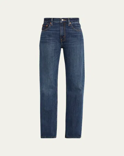Re/done The Blondie Straight Jeans In Gray