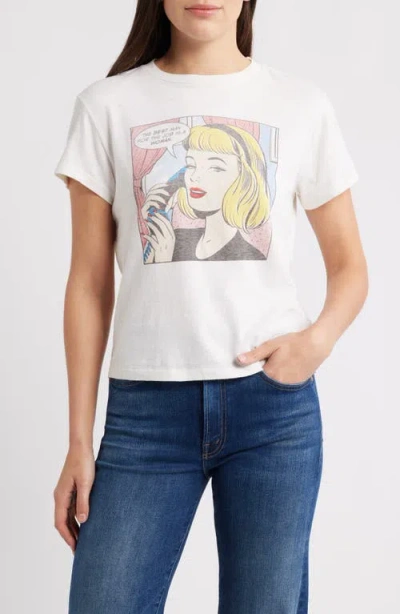 Re/done The Job Classic Graphic T-shirt In White