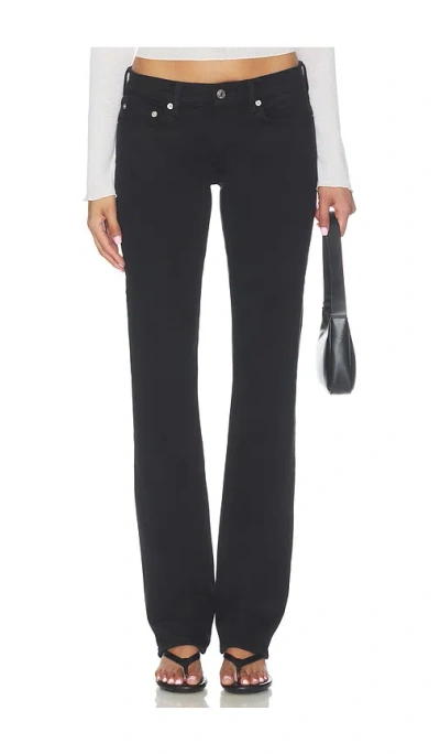 Re/done The Lean Straight Leg Jeans In Midnight Drive