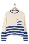 Re/done The Nash Crewneck Sweater In Neutral