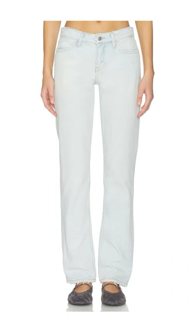 Re/done The Snatch Back Straight Jean In White