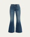 Re/done The Strutter Flare Jeans In Blue