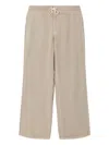 Re/done The Surf Pant Lace-up Trousers In Neutral