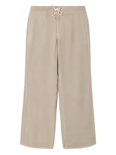 Re/done The Surf Pant Lace-up Trousers In Neutral