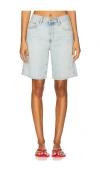 Re/done The Thrasher Shorts Ola Indigo In Blue