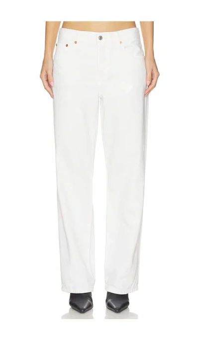 Re/done The Thrasher Straight Leg Jean In White