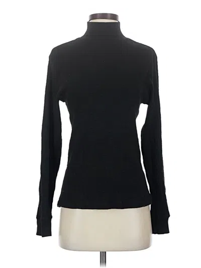 Pre-owned Re/done Turtleneck Sweater In Black
