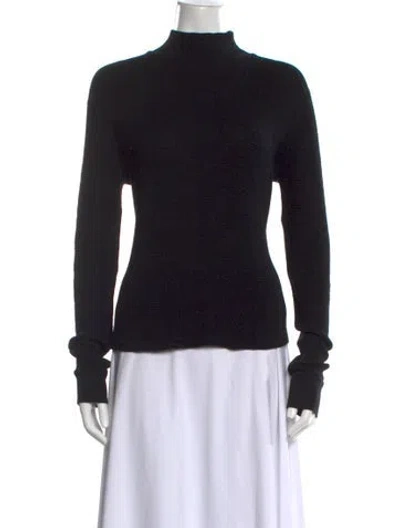 Pre-owned Re/done Turtleneck Sweater In Black