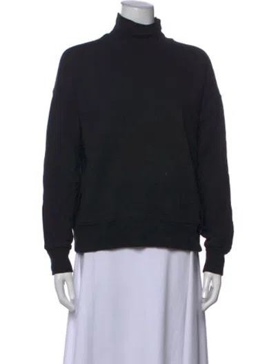 Pre-owned Re/done Turtleneck Sweater In Black