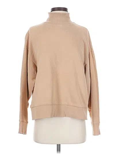 Pre-owned Re/done Turtleneck Sweater In Tan