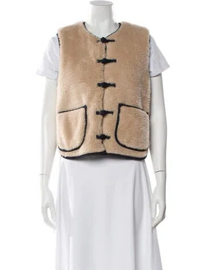 Pre-owned Re/done Vest In Neutral