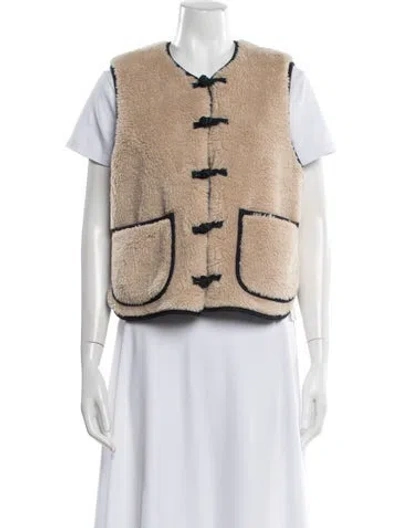 Pre-owned Re/done Vest In Neutral