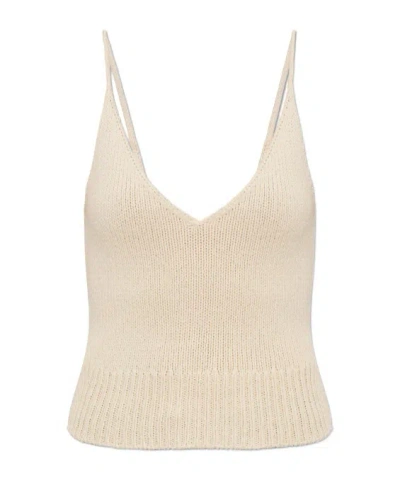 Re/done V-neck Camisole In Neutral