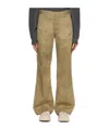 Re/done Wide-leg Cut Trousers In Brown