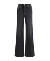 Re/done 90s High Rise Loose Jeans In Black