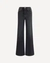 Re/done 90s High Rise Loose Jeans In Black