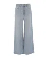 Re/done Cotton And Lyocell Jeans In Blue