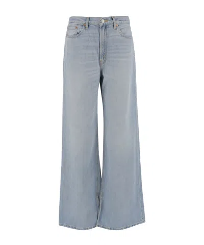 RE/DONE WIDE-LEG JEANS