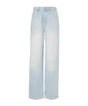 Re/done Wide-leg Jeans In Blue