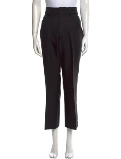 Pre-owned Re/done Wide Leg Pants In Black