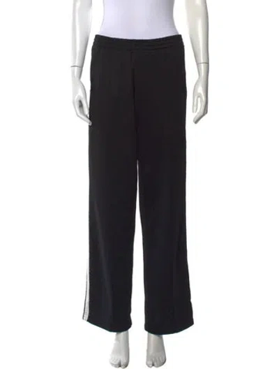 Pre-owned Re/done Wide Leg Pants In Black