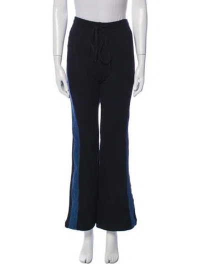 Pre-owned Re/done Wide Leg Pants In Blue