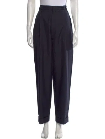 Pre-owned Re/done Wide Leg Pants In Blue