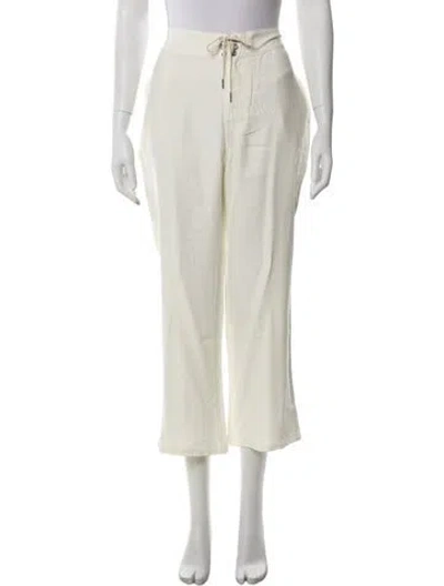 Pre-owned Re/done Wide Leg Pants In Neutral