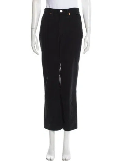 Pre-owned Re/done Wide Leg Pants W/ Tags In Black