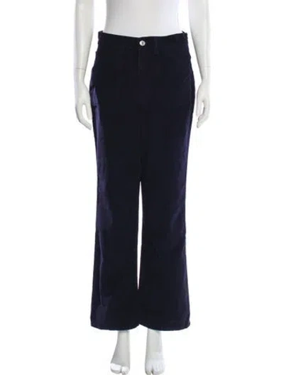 Pre-owned Re/done Wide Leg Pants W/ Tags In Blue