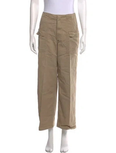 Pre-owned Re/done Wide Leg Pants W/ Tags In Neutral