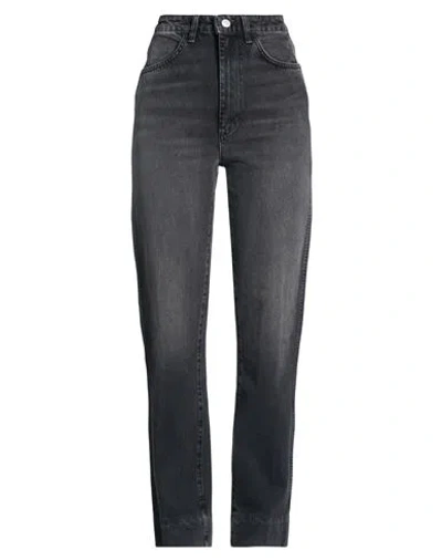 Re/done Woman Jeans Black Size 27 Cotton