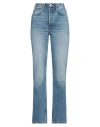 Re/done Woman Jeans Blue Size 27 Cotton In Blue