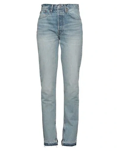 Re/done Woman Jeans Blue Size 30 Cotton