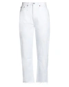 Re/done Woman Jeans White Size 29 Cotton