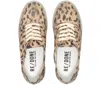 Re/done Women's 70s Low Top Skate Sneaker In Faded Leopard In Multi