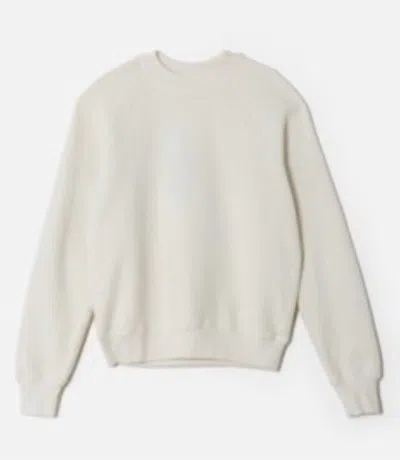 Re/done Women's Classic Crewneck Sweatshirt In Vintage White
