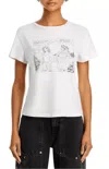 Re/done Woman T-shirt Off White Size L Cotton In White