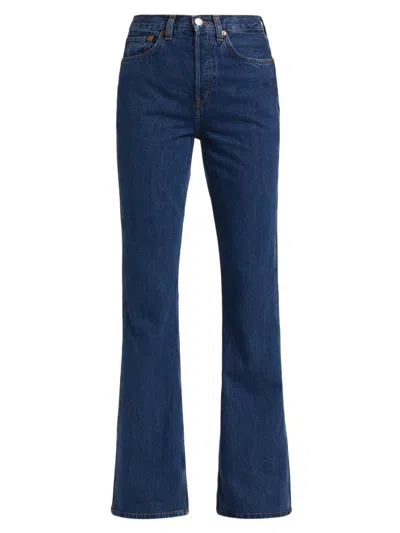 Re/done Women's The Riding High-rise Flare Jeans