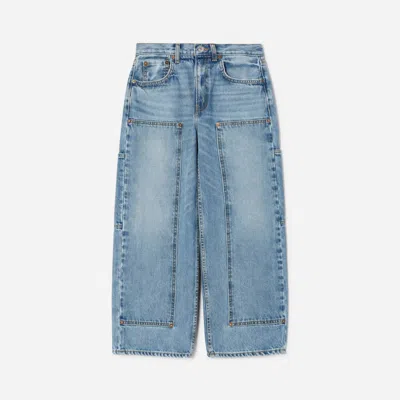 Re/done Women's The Shortie Jeans In Hacienda In Blue