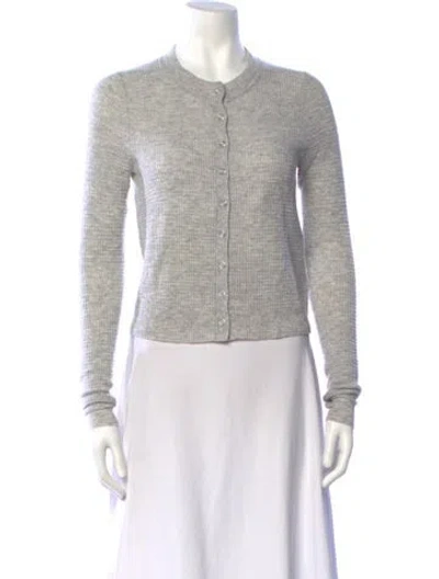 Pre-owned Re/done Wool Crew Neck Sweater In Grey