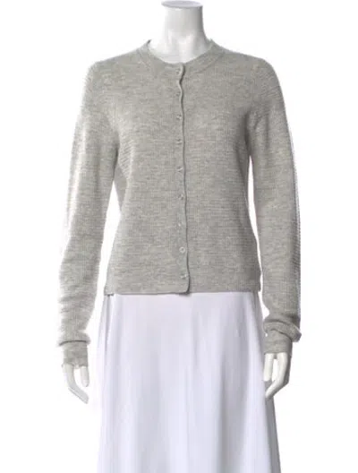 Pre-owned Re/done Wool Crew Neck Sweater In Grey