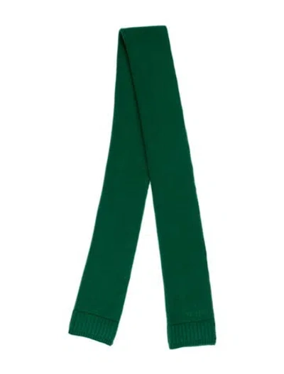 Pre-owned Re/done Wool Scarf In Green
