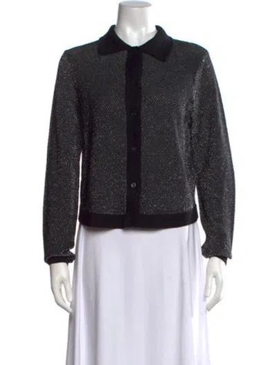 Pre-owned Re/done Wool Sweater In Black