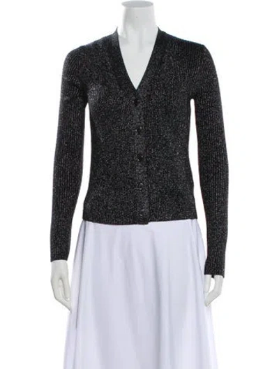 Pre-owned Re/done Wool V-neck Sweater In Multi