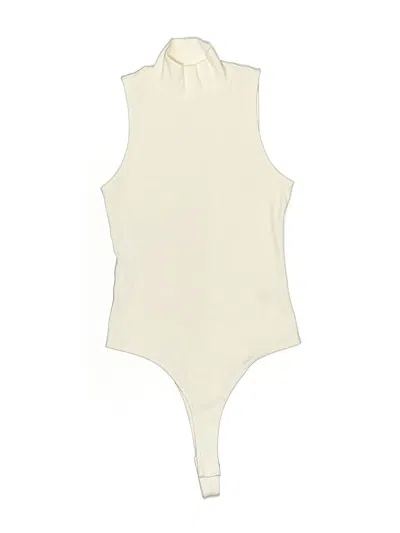 Pre-owned Re/done X Hanes Bodysuit In White